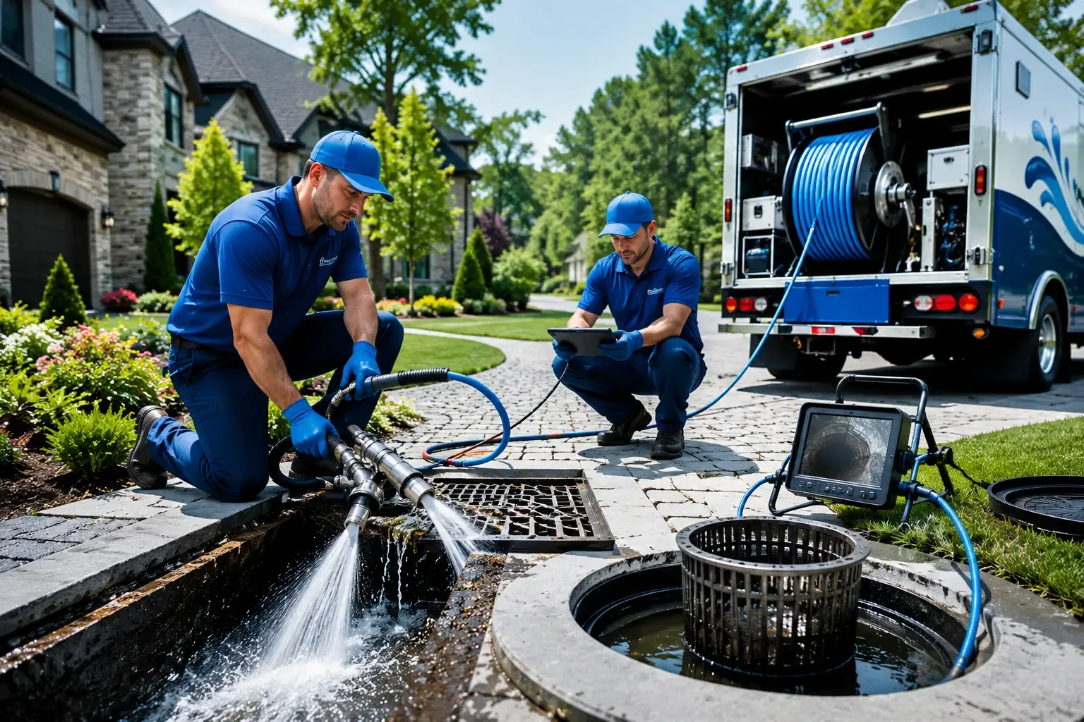 Local outdoor drain cleaning professionals in Grapeland, TX