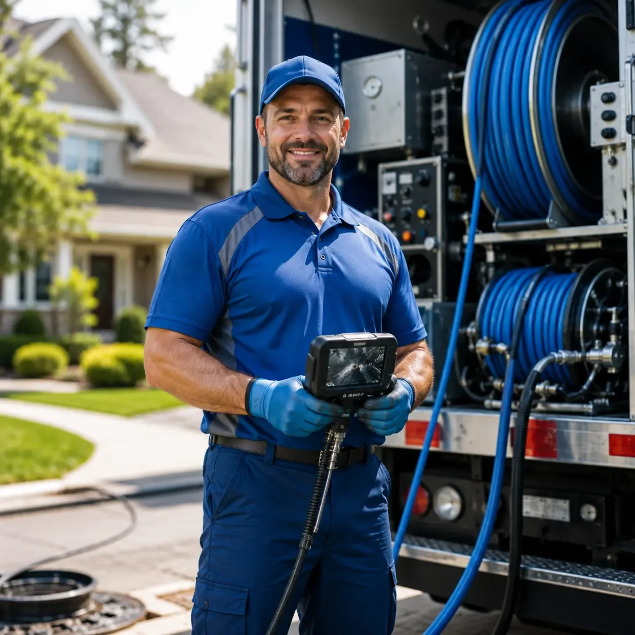 Local outdoor drain cleaning specialists in Grapeland, TX
